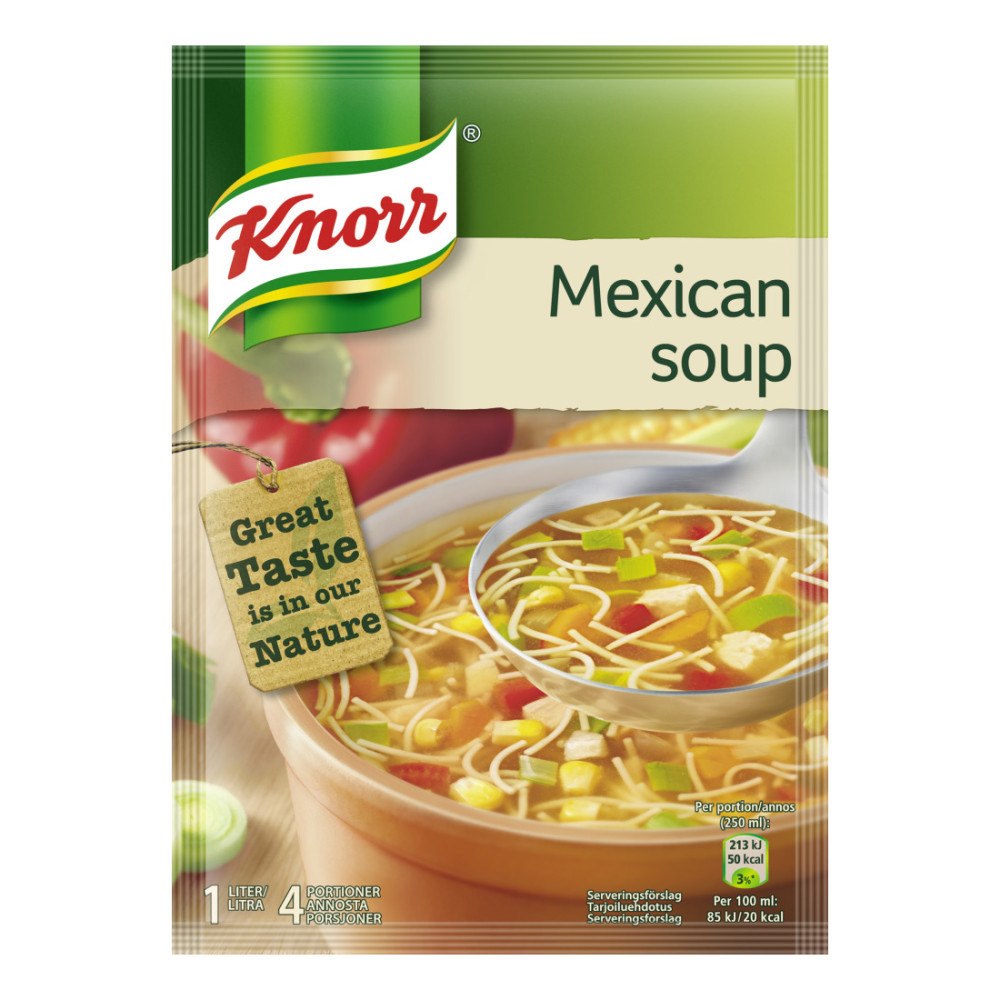 Knorr Mexikansk Soppa 1 l (Utgånget Datum)
