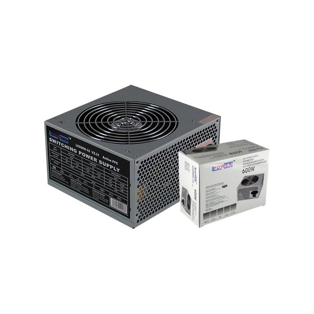 LC Power LC Power Office LC600H-12 V2.31 - nätaggregat - 600 Watt