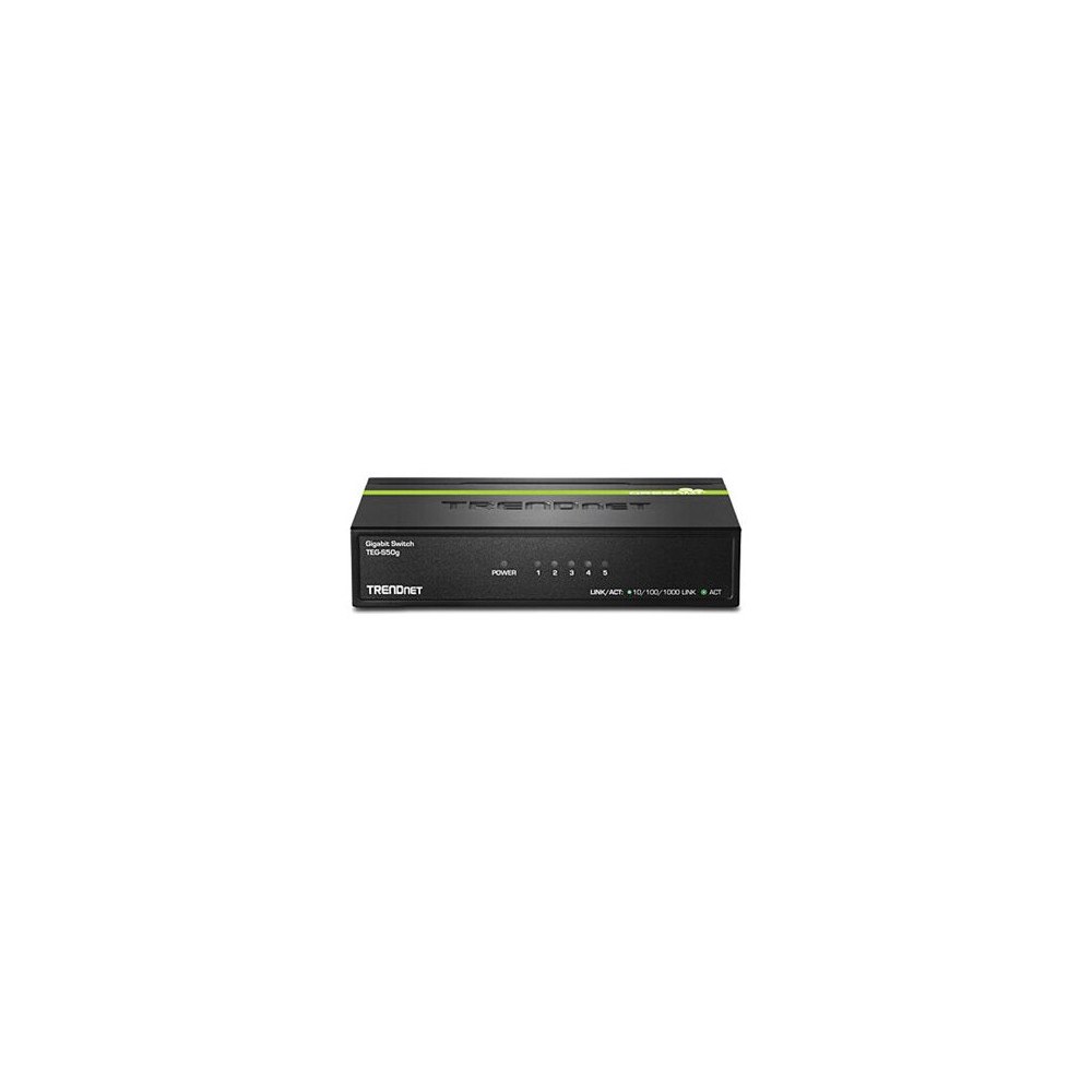 TRENDnet TRENDnet TEG S50G - switch - 5 portar - TAA-kompatibel