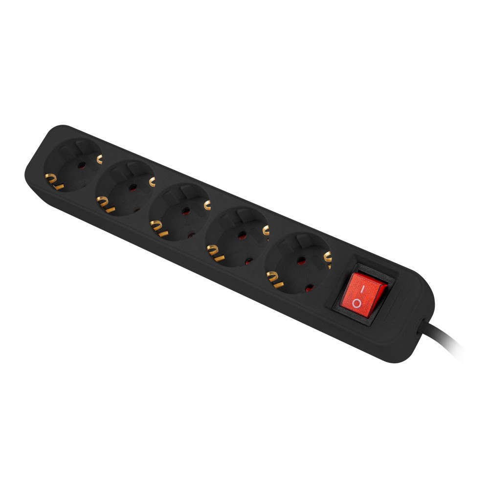 LANBERG Lanberg PS1-05F-0300-BK - effektband - 2500 watt