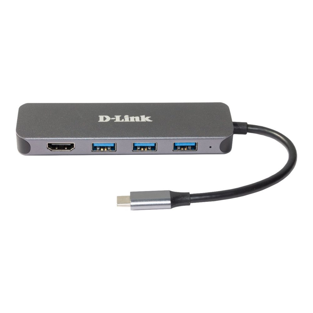 D-Link D-Link DUB-2333 - dockningsstation - USB-C / Thunderbolt 3 - HDMI