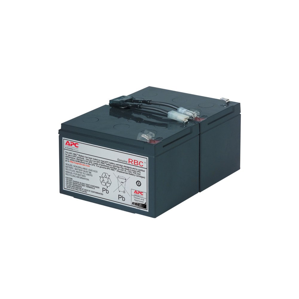 APC APC Replacement Battery Cartridge #6 - UPS-batteri - Bly-syra