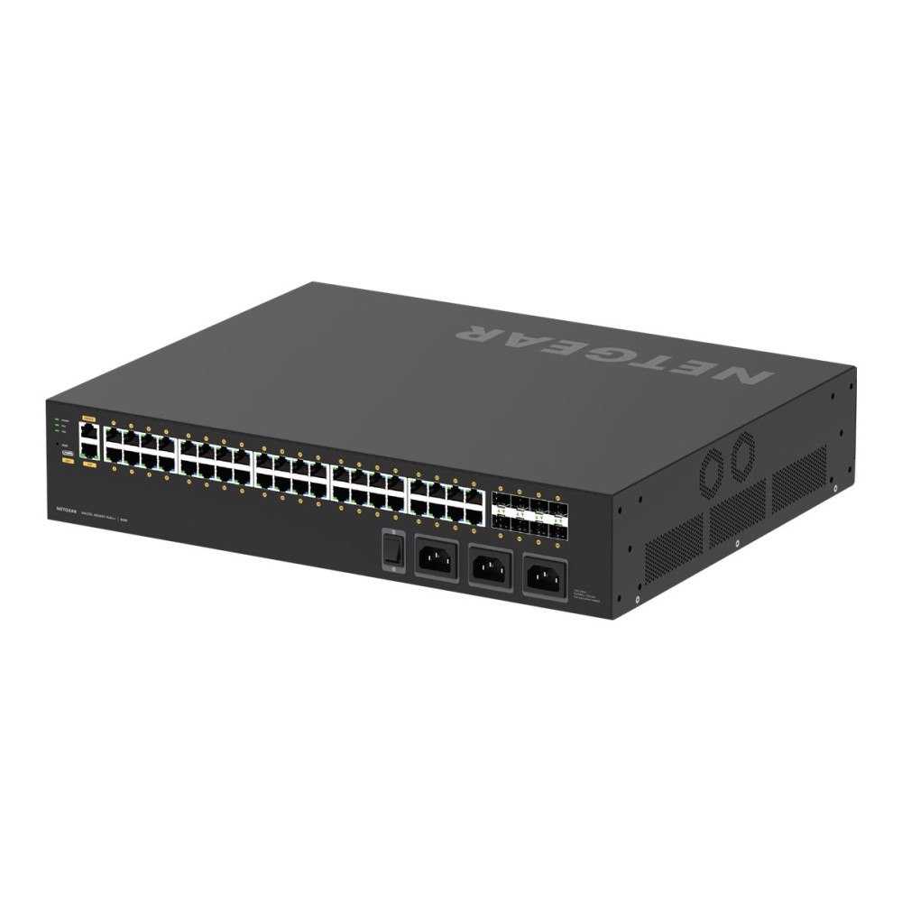 Netgear NETGEAR AV Line M4250-40G8XF-PoE++ - switch - 40 portar - Administrerad - rackmonterbar