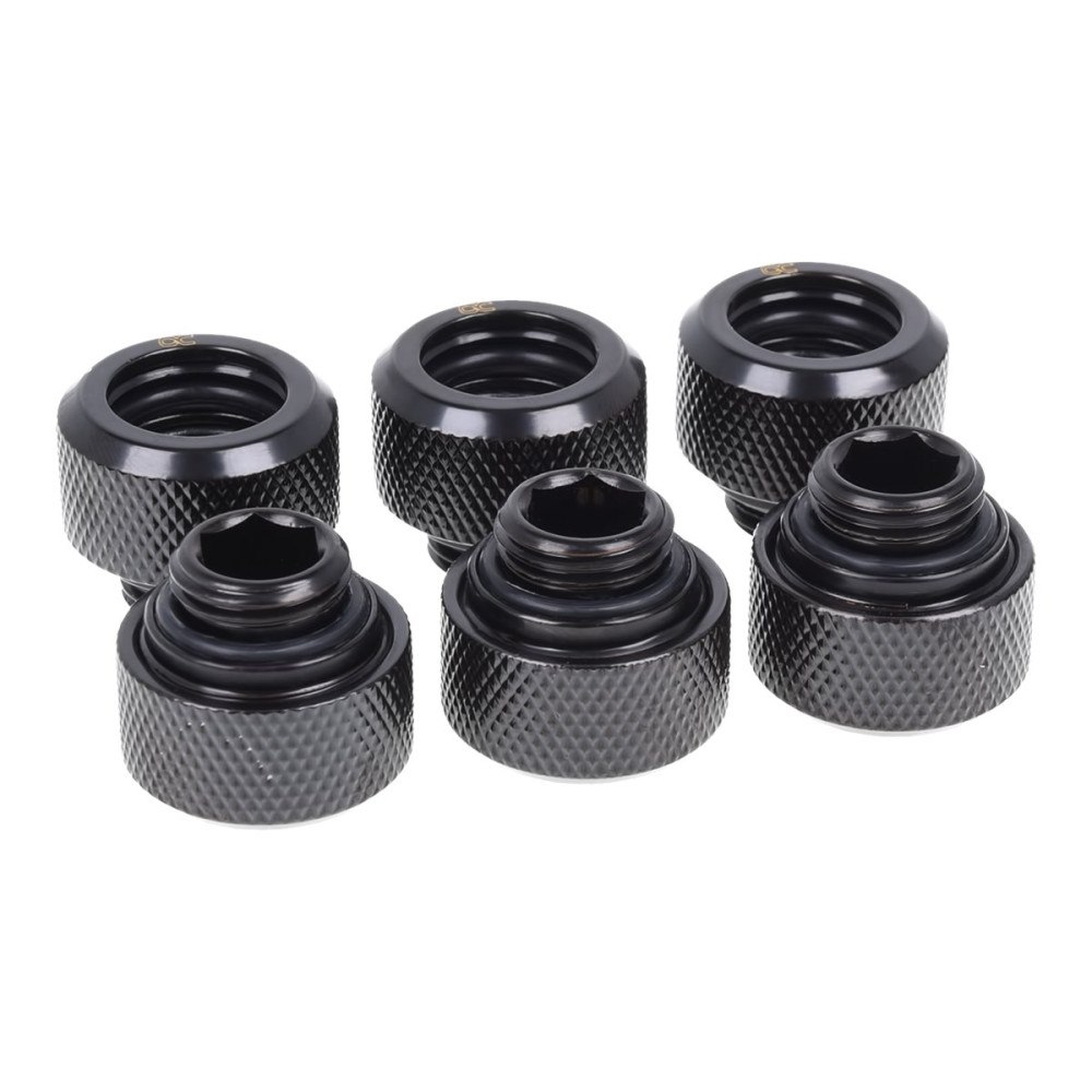 Alphacool Alphacool Eiszapfen Connector Series HardTube Socket - klämringskoppling för vätskekylsystem