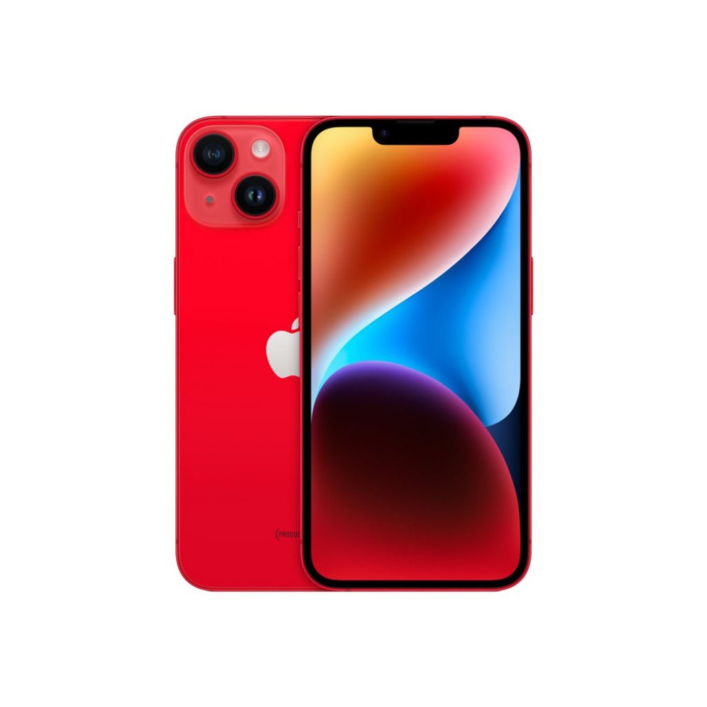 Apple Apple iPhone 14 - (PRODUCT) RED - röd - 5G smartphone - 512 GB - GSM