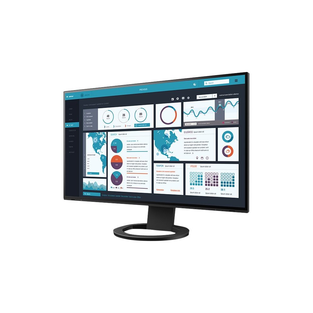 Eizo Nanao EIZO FlexScan EV2795-BK - med FlexStand - LED-skärm - 27"
