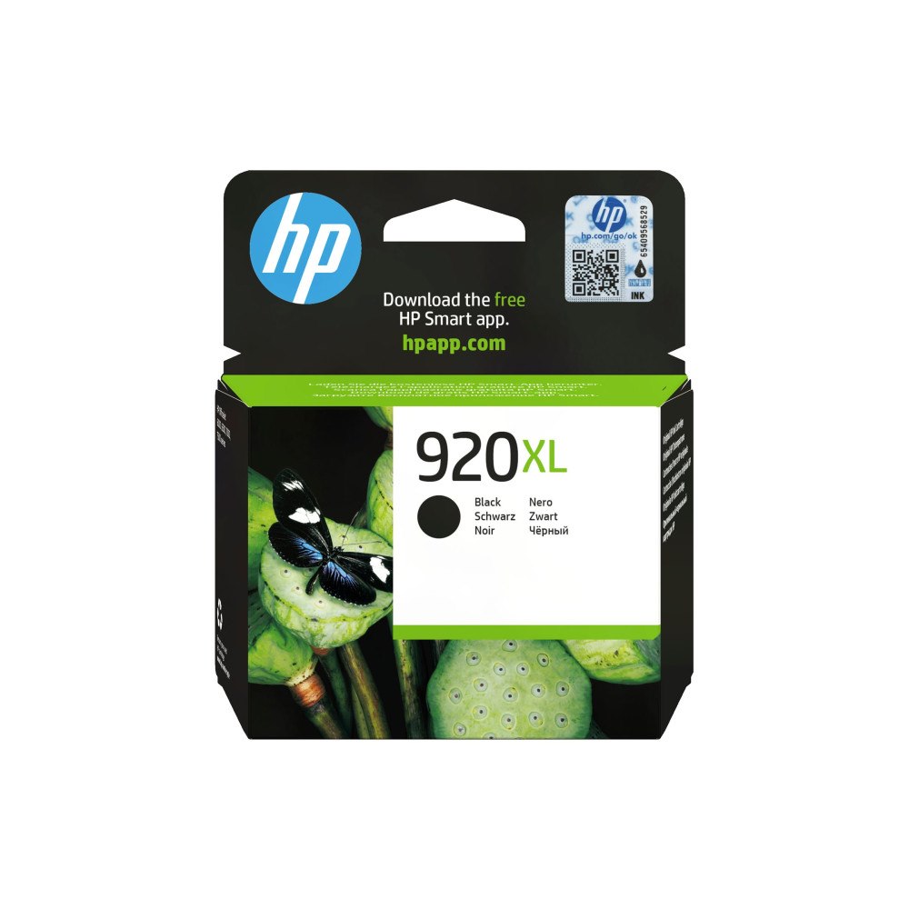 Hewlett-Packard HP 920XL - Lång livslängd - svart - original - Officejet - bläckpatron