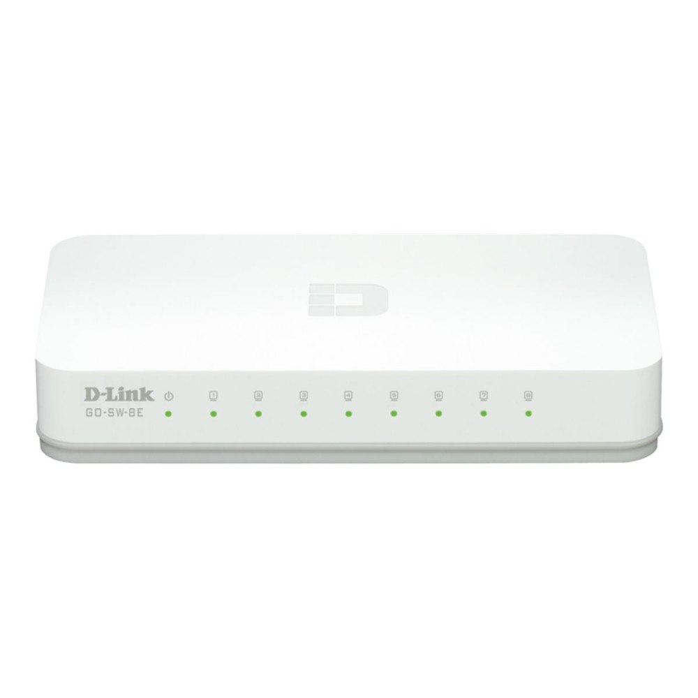D-Link dlinkgo GO-SW-8E - switch - 8 portar