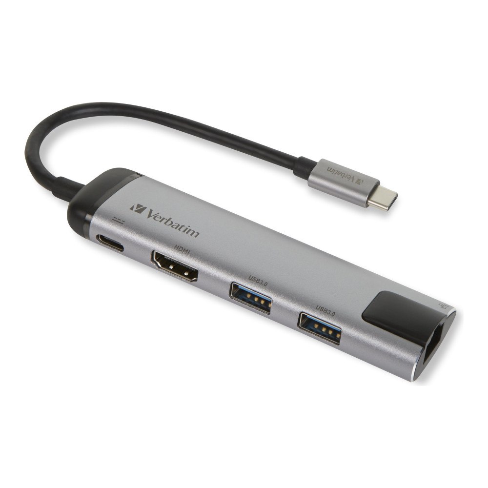 VERBATIM Verbatim - dockningsstation - USB-C - HDMI - 1GbE