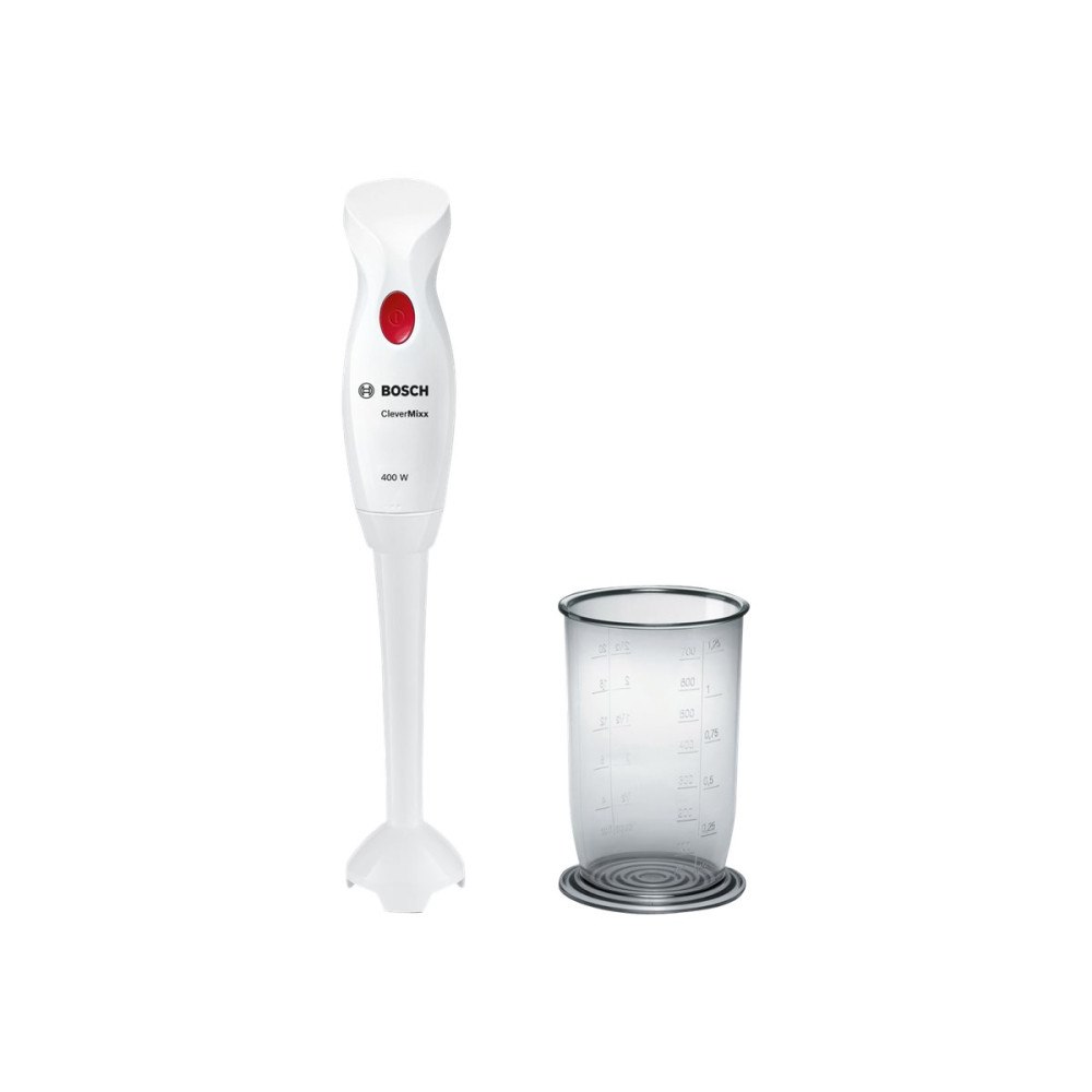 Bosch Group Bosch CleverMixx MSM14100 - handmixer - vit/röd