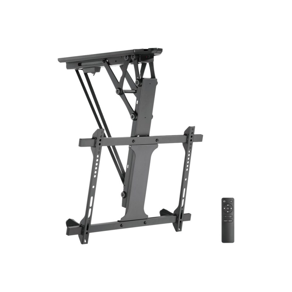 2direct LogiLink Electric Fold-Down TV Ceiling Mount with Remote konsol - motoriserad - för LCD-TV/välvd LCD-TV - svart