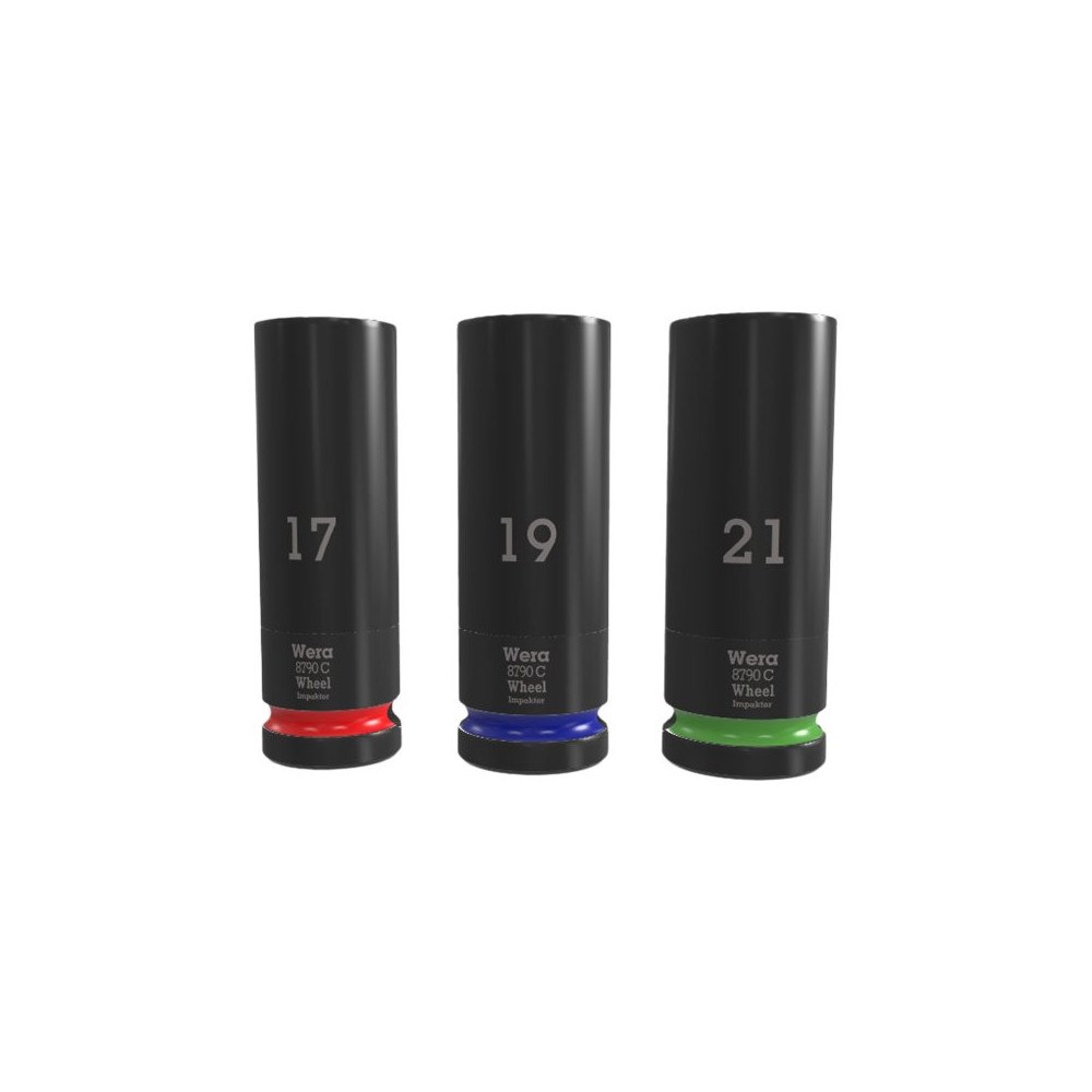 WERA WERK Wera Impactor 8790 C - uttagsuppsättning - 3 delar
