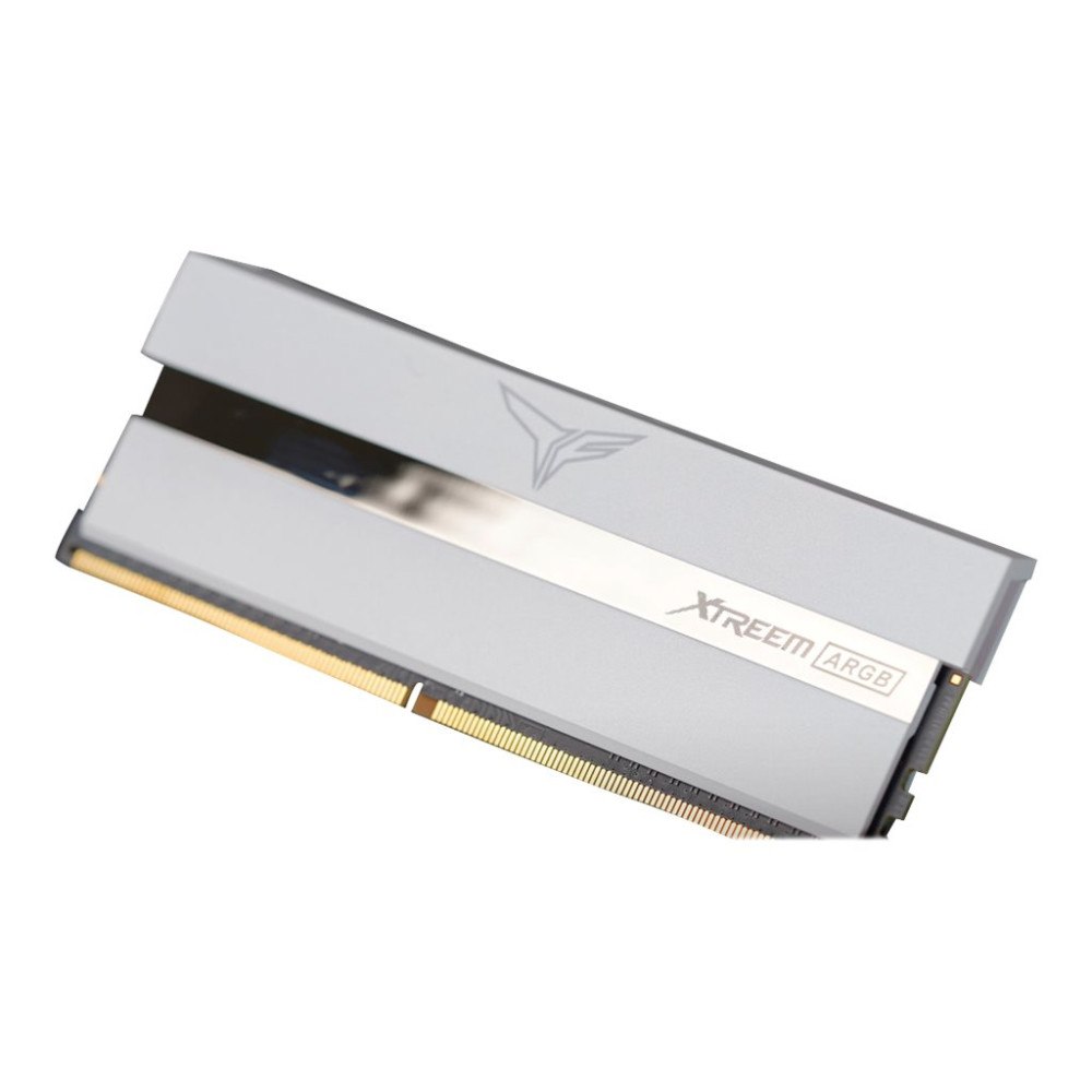 Team Group T-Force Xtreem ARGB White - DDR4 - sats - 16 GB: 2 x 8 GB - DIMM 288-pin - 3200 MHz / PC4-25600 - ej buffrad