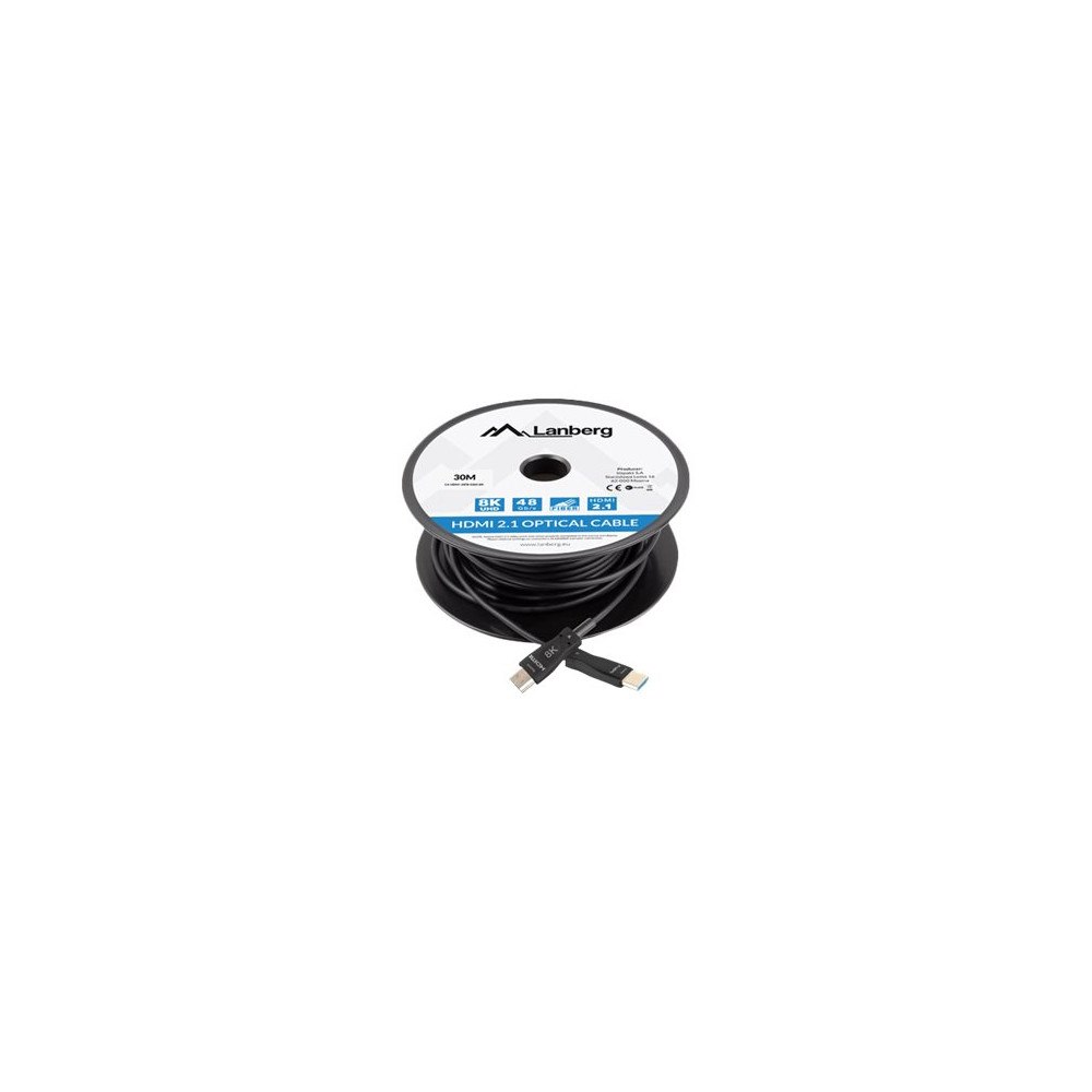LANBERG Lanberg HDMI-kabel med Ethernet - 30 m