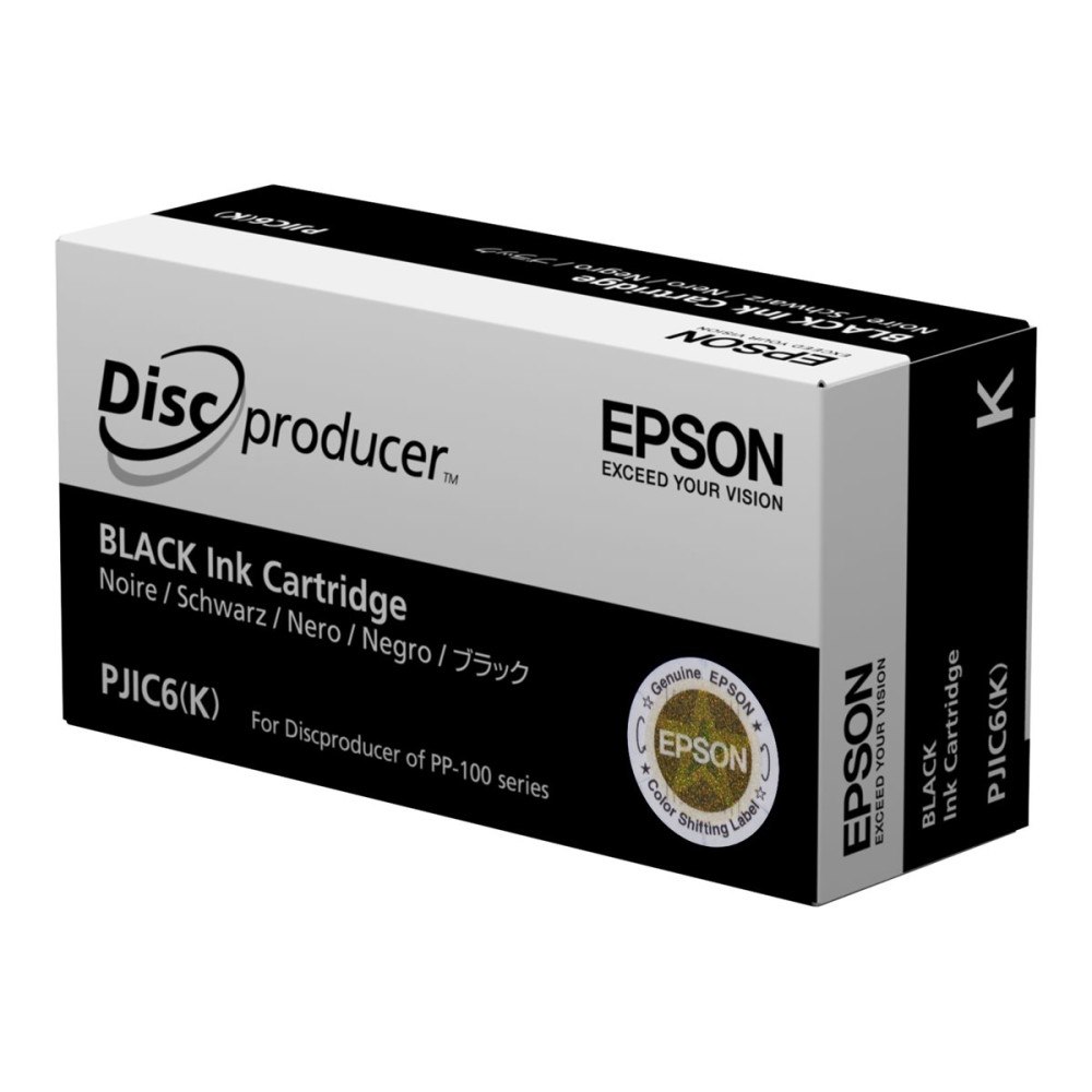 EPSON Epson Discproducer PJIC7(K) - svart - original - bläckpatron