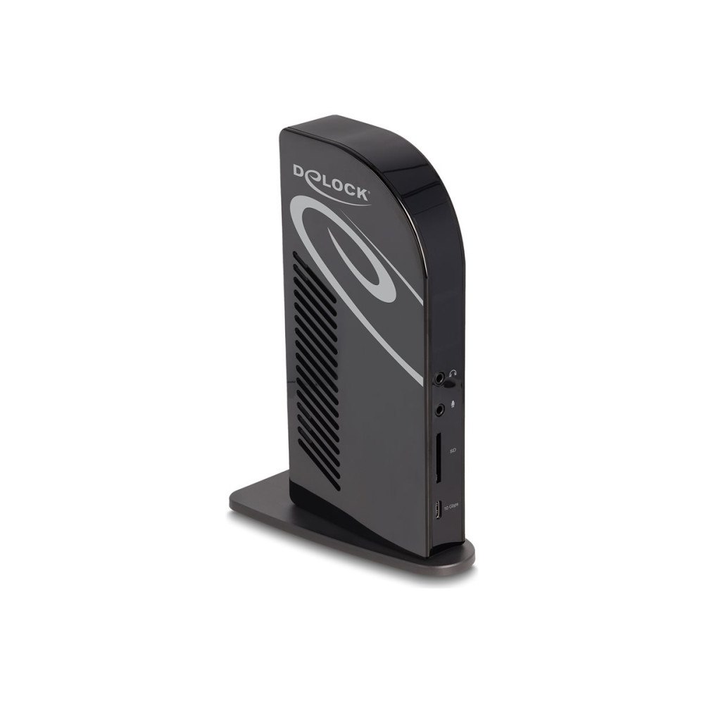 DeLOCK Delock - dockningsstation - USB-C / Thunderbolt 3 / Thunderbolt 4 - 3 x HDMI, 3 x DP - 1GbE