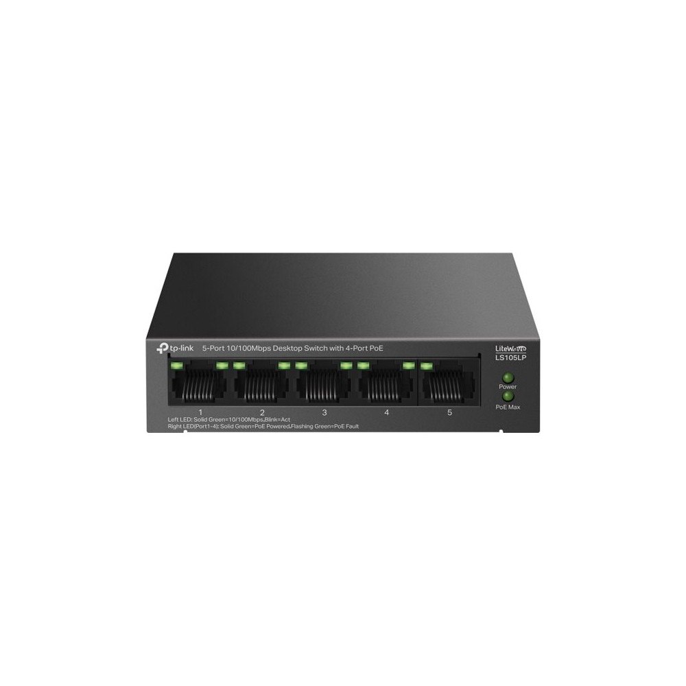 TP-LINK Technologies TP-Link LiteWave LS105LP V1 - switch - 5 portar