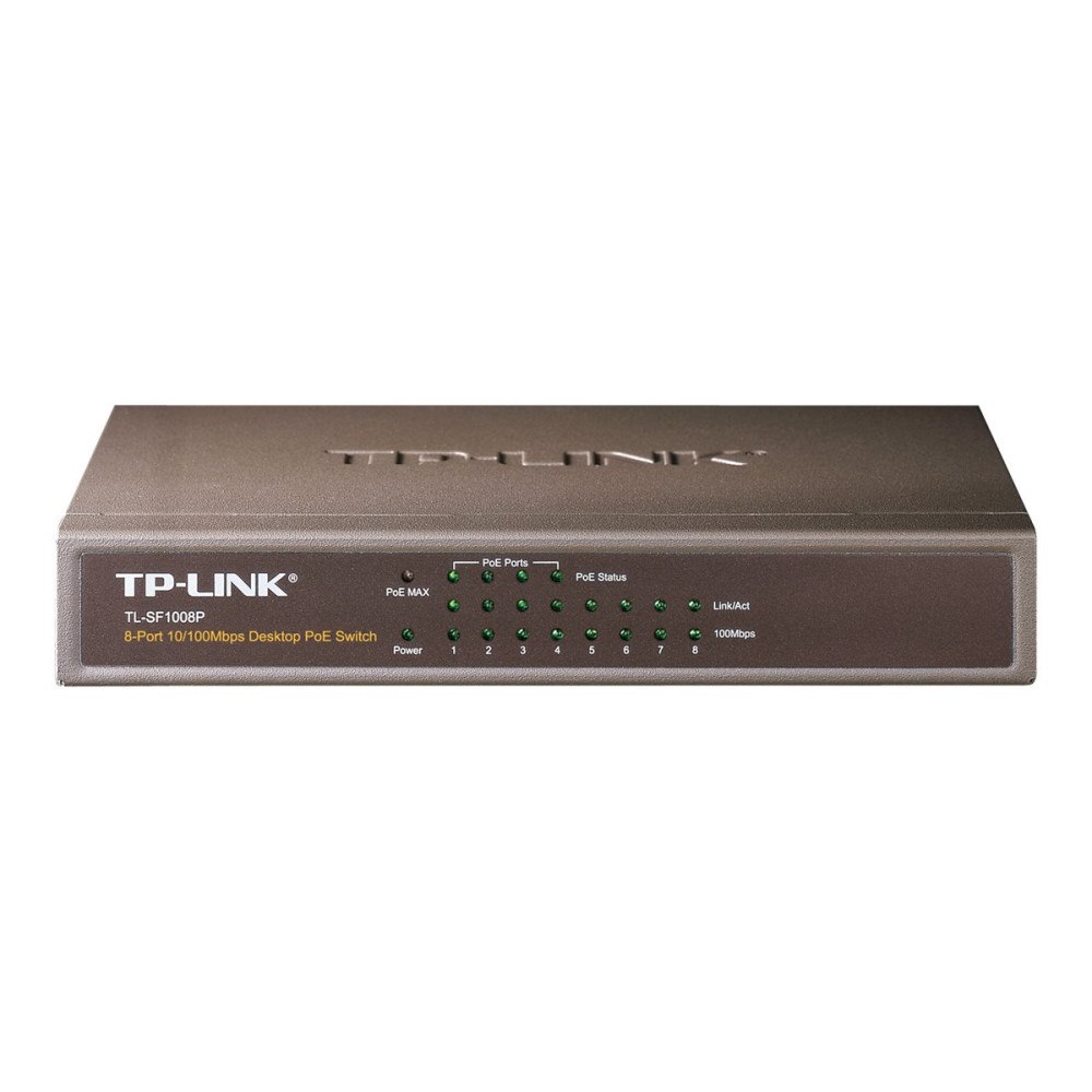 TP-LINK Technologies TP-Link TL-SF1008P - switch - 8 portar