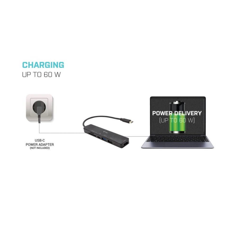 i-tec i-Tec Travel Easy Dock - dockningsstation - USB-C / Thunderbolt 3 - HDMI