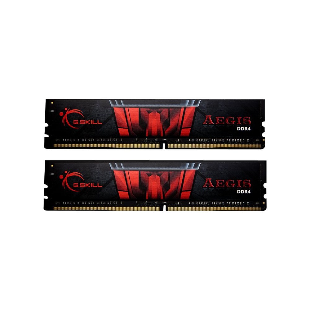 G.Skill G.Skill AEGIS - DDR4 - sats - 32 GB: 2 x 16 GB - DIMM 288-pin - 3200 MHz / PC4-25600 - ej buffrad