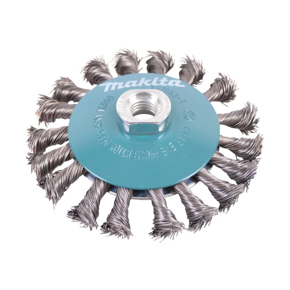 Makita Makita stålborstskiva - för målarfärg, rust, weld edges