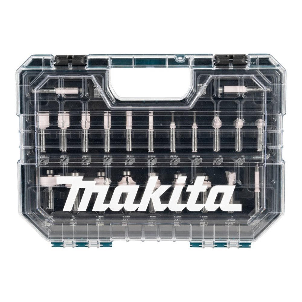Makita Makita handöverfräsbitsats - för trä - 22 delar