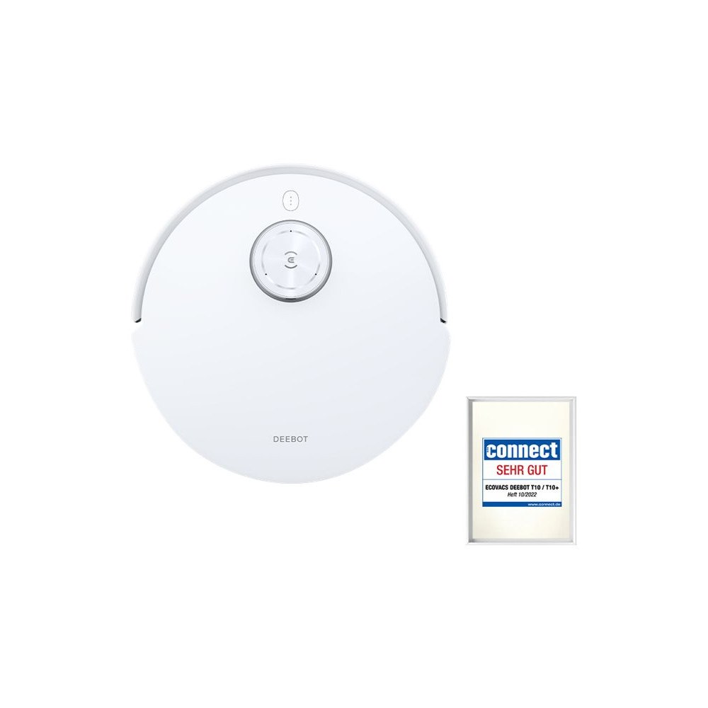 Ecovacs ECOVACS DEEBOT T10 - dammsugare - självgående laddare medföljer