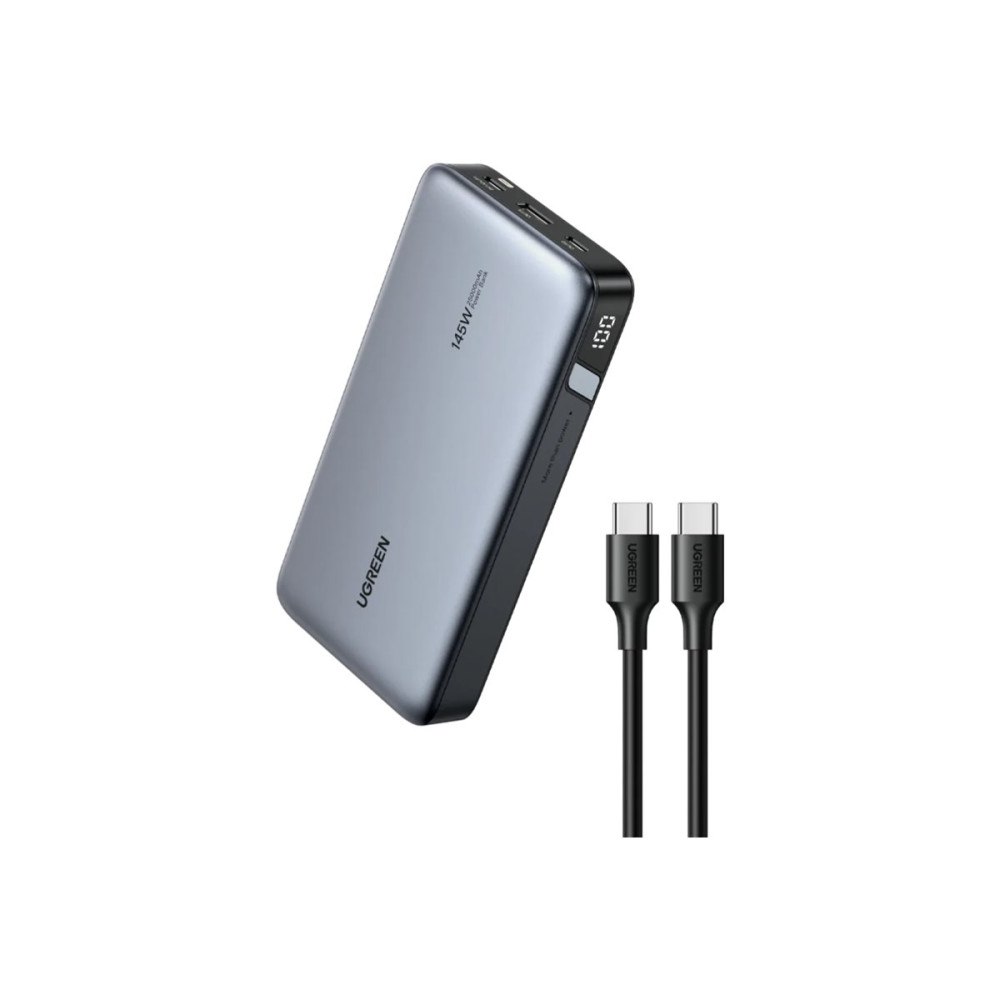 Ugreen Ugreen power bank - för bärbar dator - USB, 2 x USB-C - 145 Watt