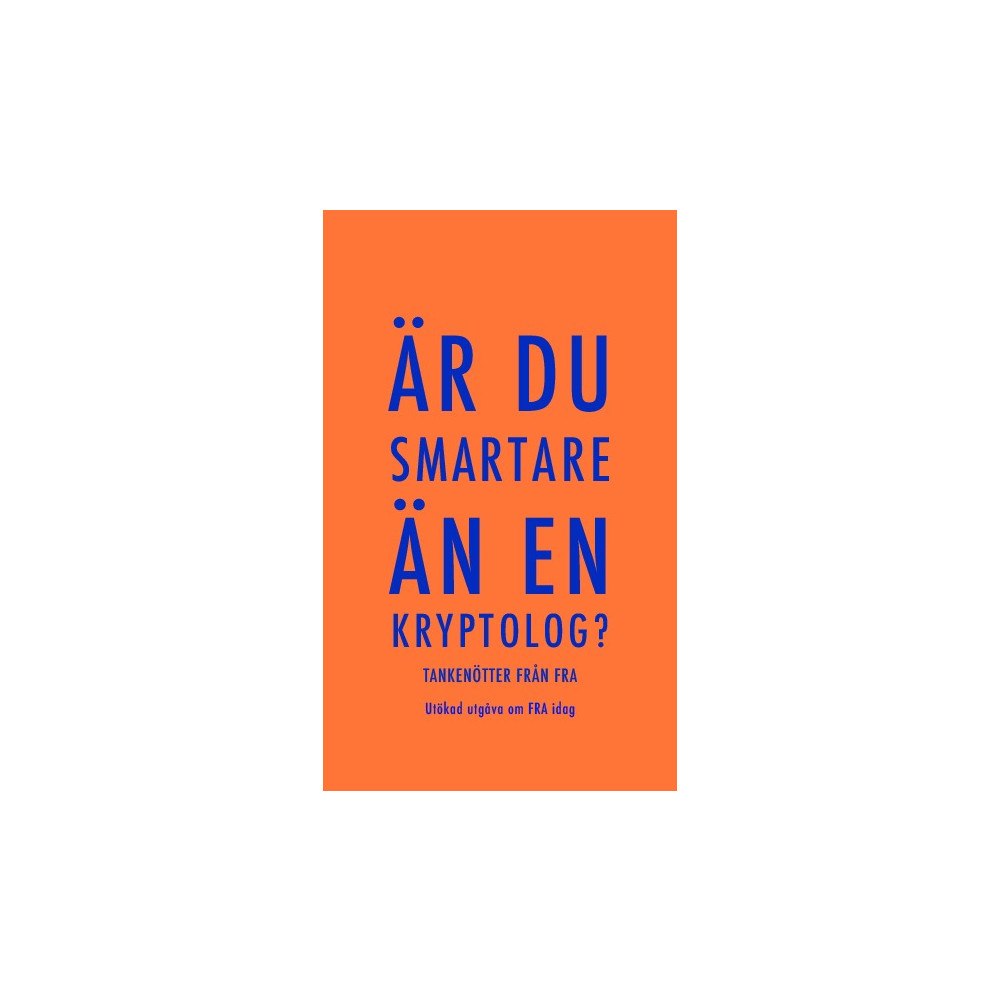 Stevali Är du smartare än en kryptolog? : tankenötter från FRA (bok, danskt band)