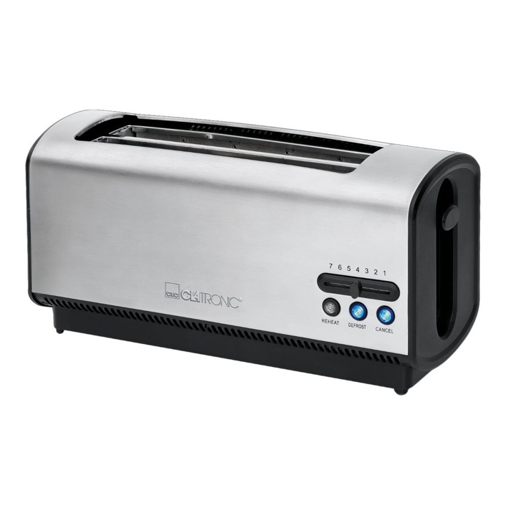 Clatronic Clatronic TA 3687 - brödrost - rostfritt stål/svart