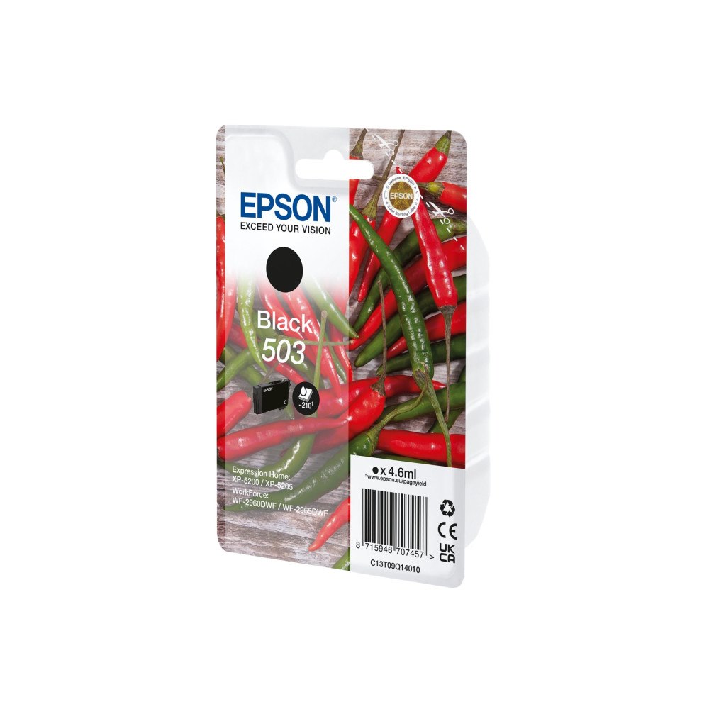 EPSON Epson 503 - svart - original - bläckpatron