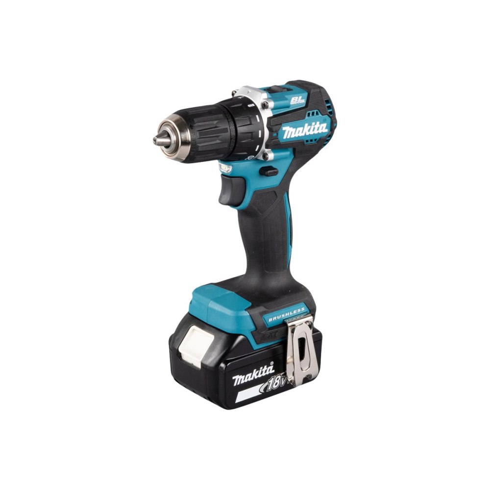 Makita Makita DDF487RFE3 - borr/drivare - sladdlös - 2 hastigheter - 3 batterier