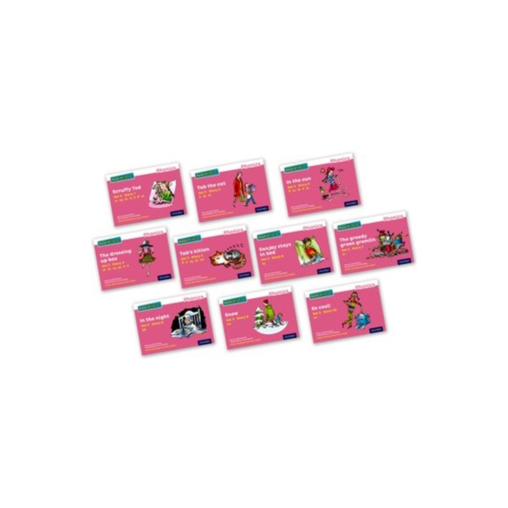 Oxford University Press Read Write Inc. Phonics: Pink Set 3 Core Storybooks (Mixed Pack of 10) (häftad, eng)
