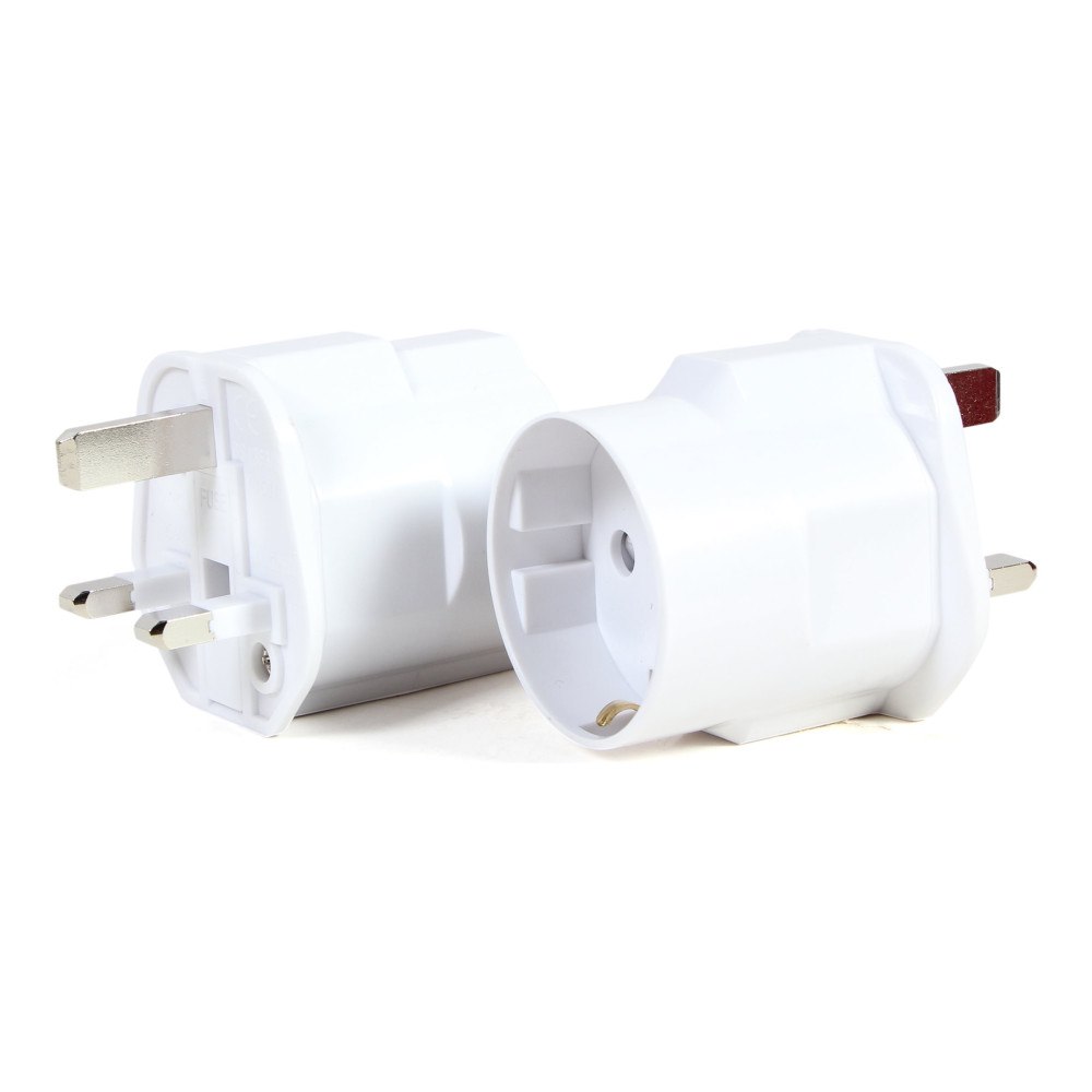 Gembird Cablexpert - adapter för effektkontakt - 3-pol till CEE 7/4