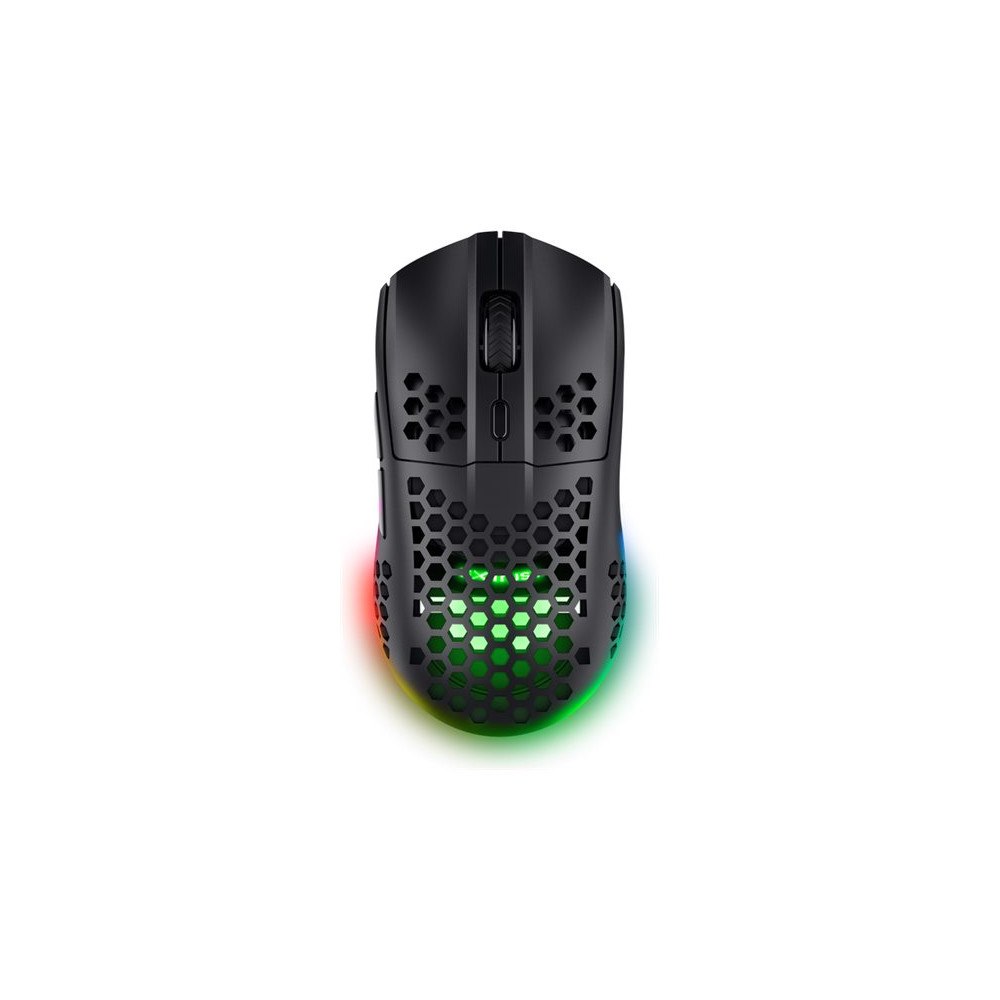 Trust Computer Products Trust GXT 929 Helox - mus - ultra-lätt, gaming - 2.4 GHz - svart