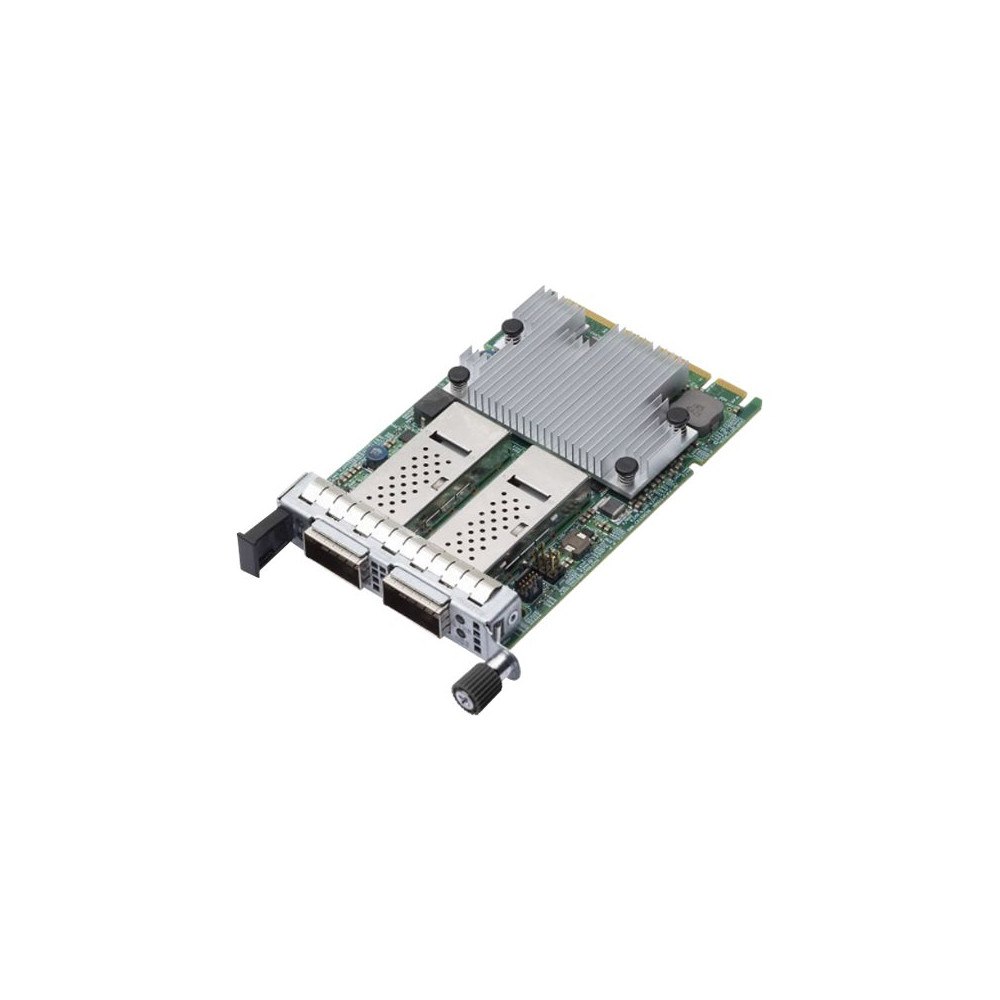 Broadcom Broadcom NetXtreme E-Series N2100G - nätverksadapter - PCIe 4.0 x16 - 100 Gigabit QSFP56 x 2