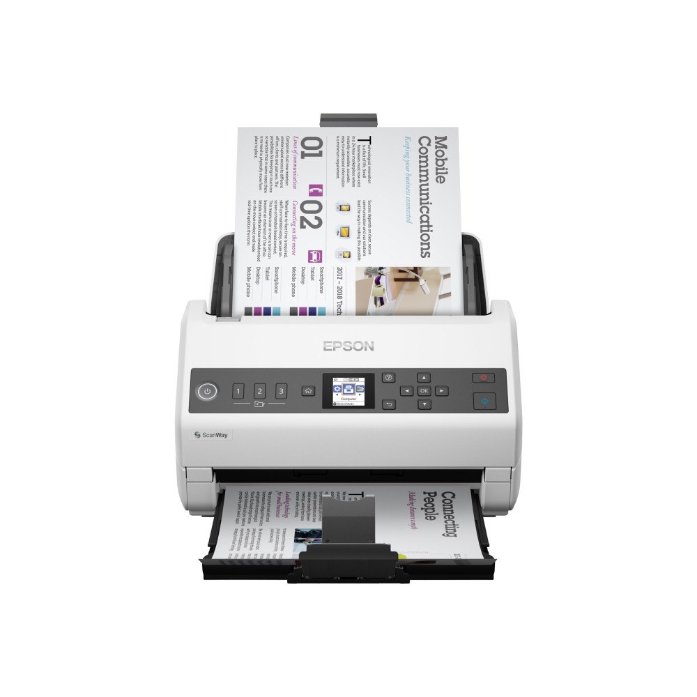 EPSON Epson WorkForce DS-730N - dokumentskanner - desktop - USB 2.0, Gigabit LAN
