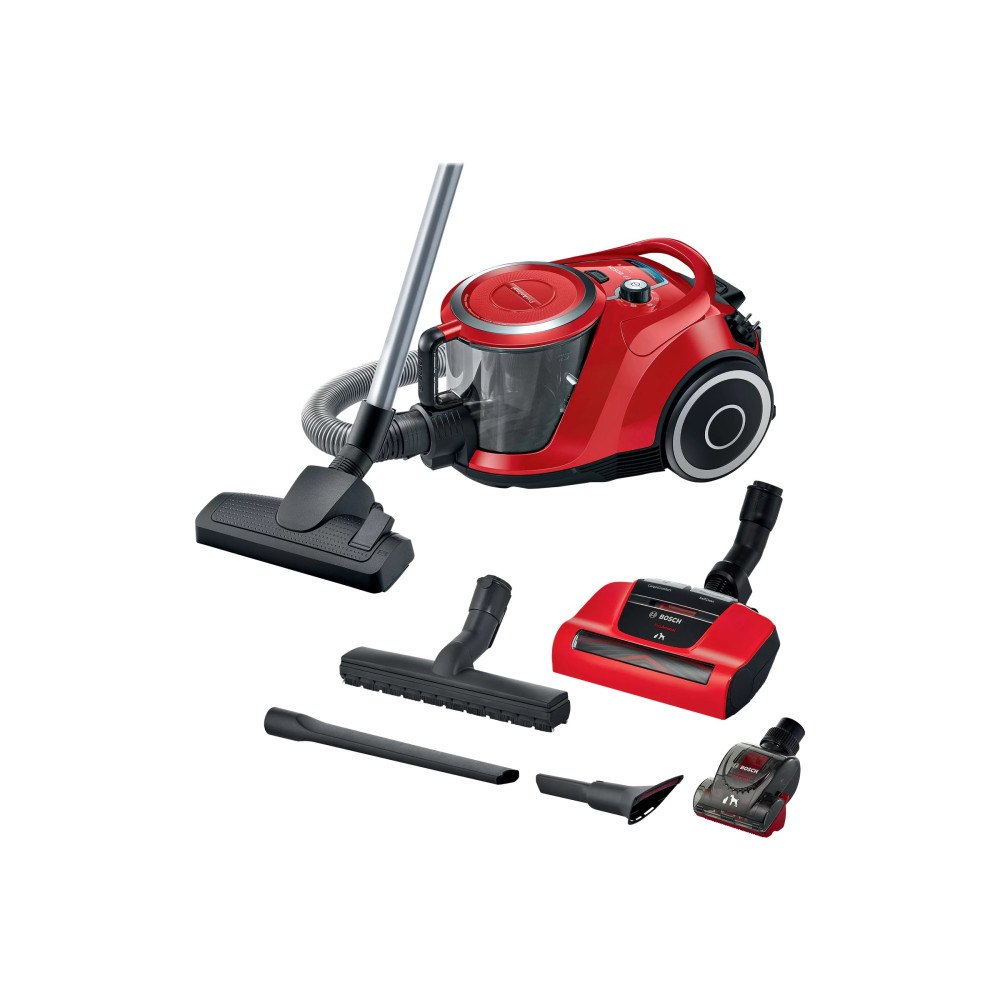 Bosch Group Bosch Serie | 6 ProAnimal BGC41PET - dammsugare - med behållare - röd/svart