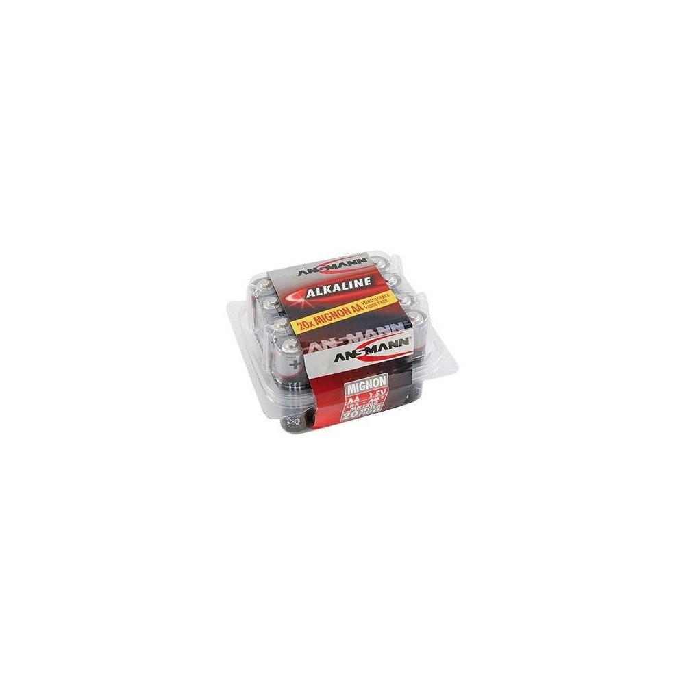 ANSMANN-ENERGY ANSMANN Mignon batteri - 20 x AA-typ - alkaliskt