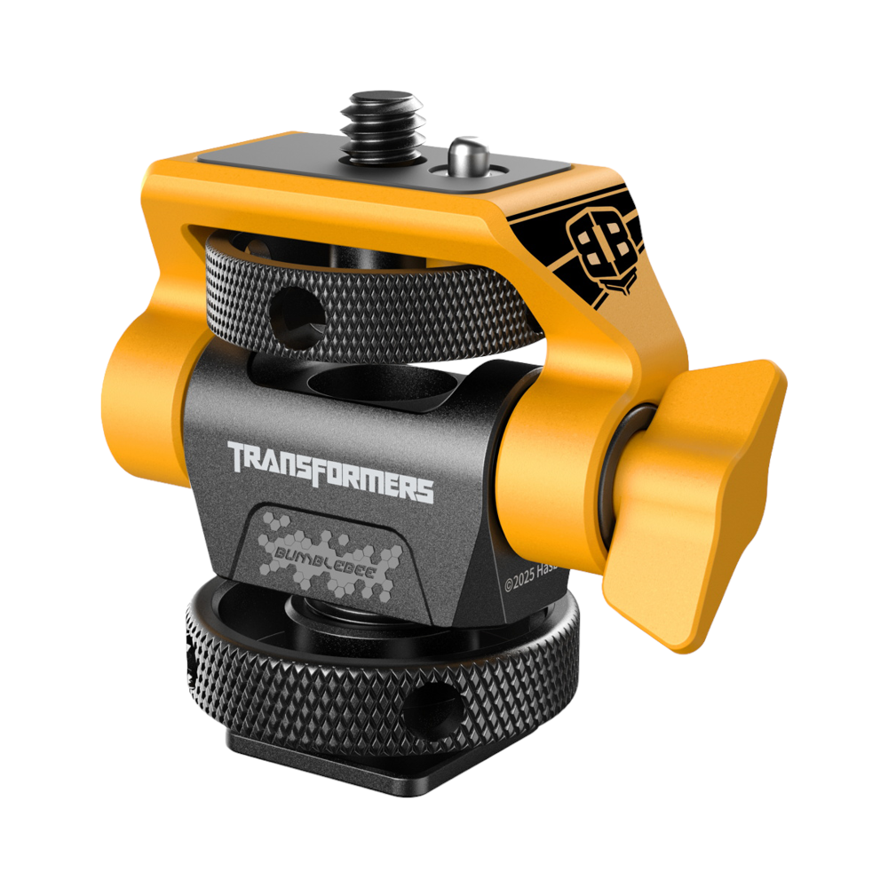 SMALLRIG SmallRig 5519 Swivel and Tilt Adjustable Monitor Support with Cold Shoe（BumbleBee Edition）