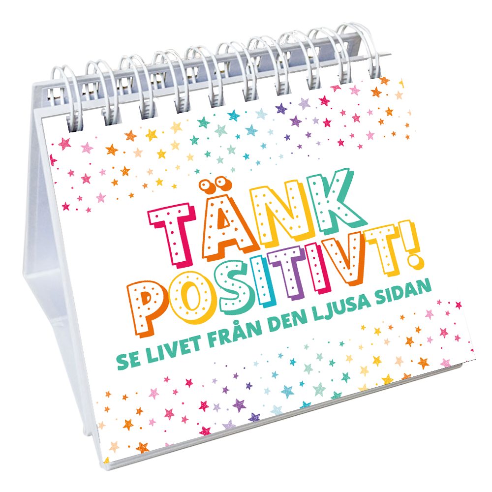Tukan Förlag Tänk positivt! : se livet från den ljusa sidan (bok, spiral)