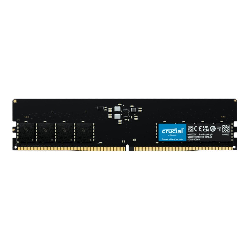 Crucial Crucial - DDR5 - modul - 16 GB - DIMM 288-pin / PC5-38400 - ej buffrad
