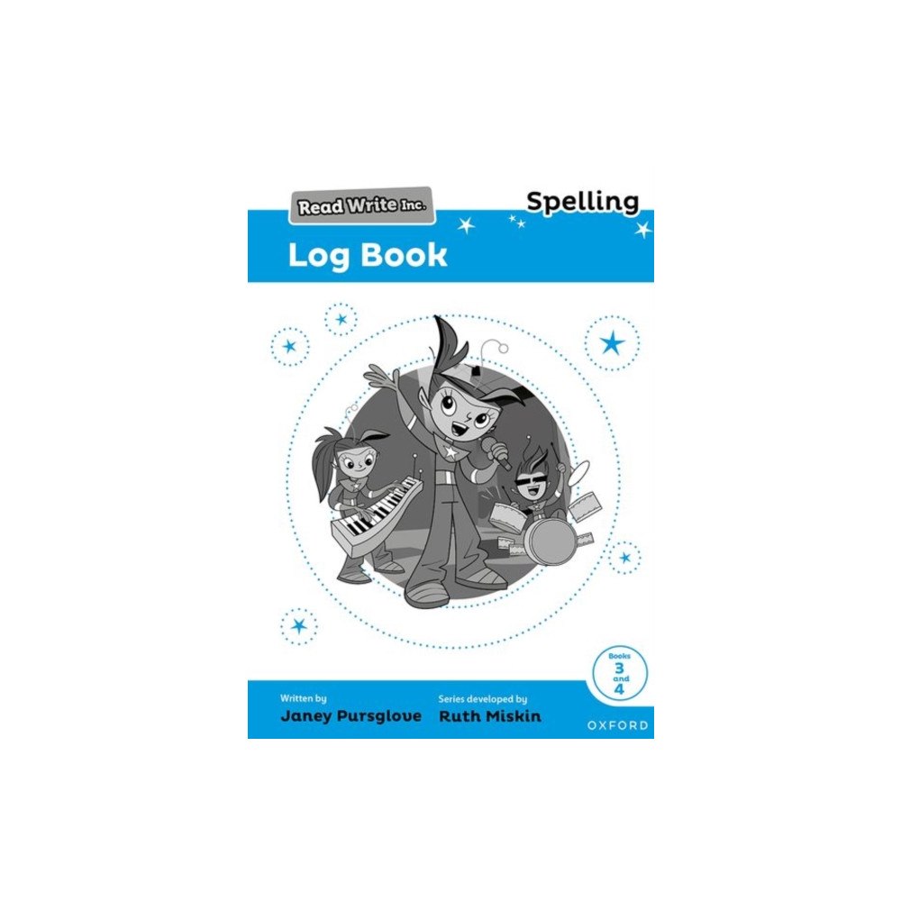 Oxford University Press Read Write Inc. Spelling: Read Write Inc. Spelling: Log Book 3-4 (Pack of 30) (häftad, eng)