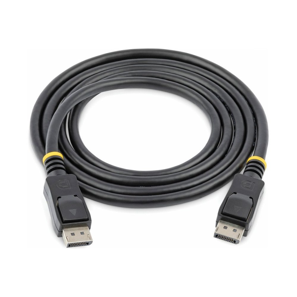StarTech.com StarTech.com 0.5m Short DisplayPort 1.2 Cable with Latches DisplayPort 4k - DisplayPort-kabel - 50 cm