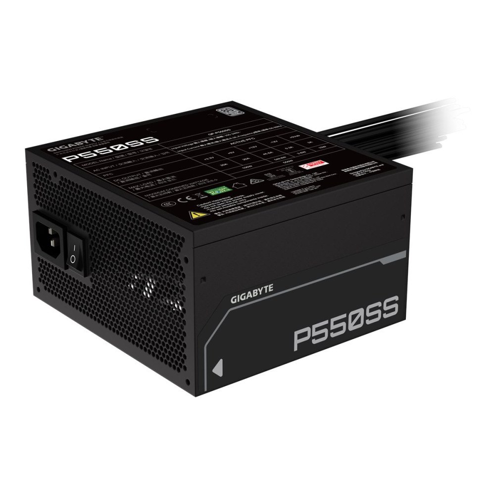 Gigabyte Technology Gigabyte P550SS - nätaggregat - 550 watt