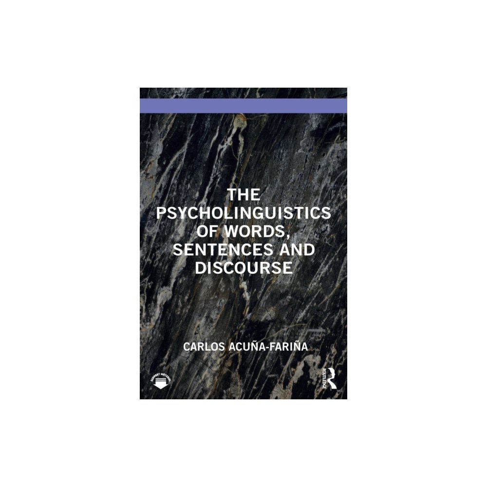 Taylor & francis ltd The Psycholinguistics of Words, Sentences and Discourse (häftad, eng)