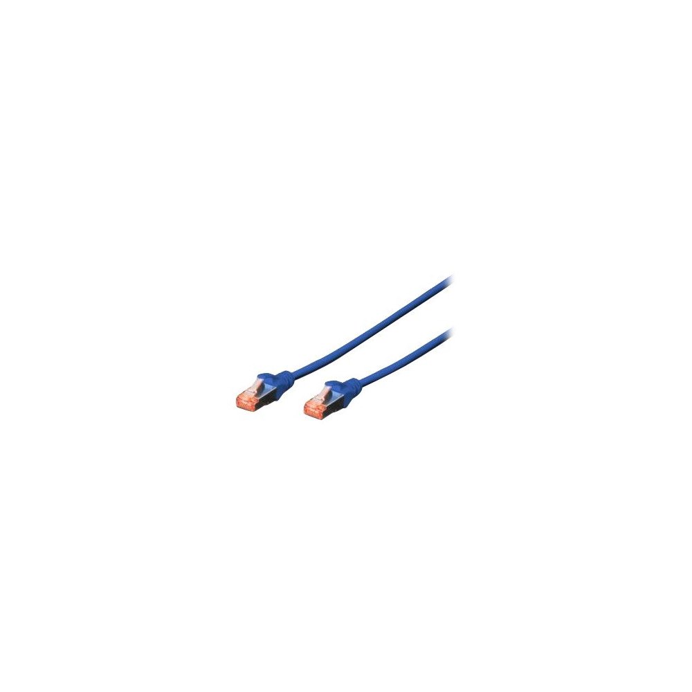 Digitus DIGITUS patch-kabel - 50 cm - blå, RAL 5017