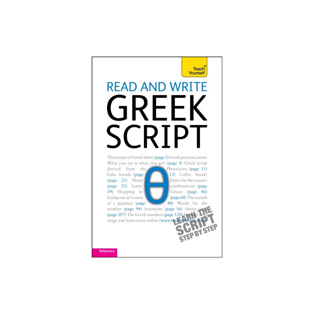 John Murray Press Read and write Greek script: Teach yourself (häftad, eng)