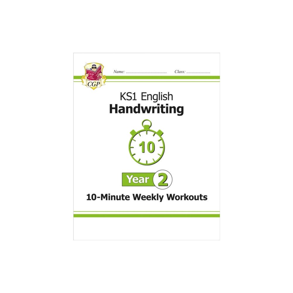 Coordination Group Publications Ltd (CGP) KS1 Year 2 English Handwriting 10-Minute Weekly Workouts (häftad, eng)