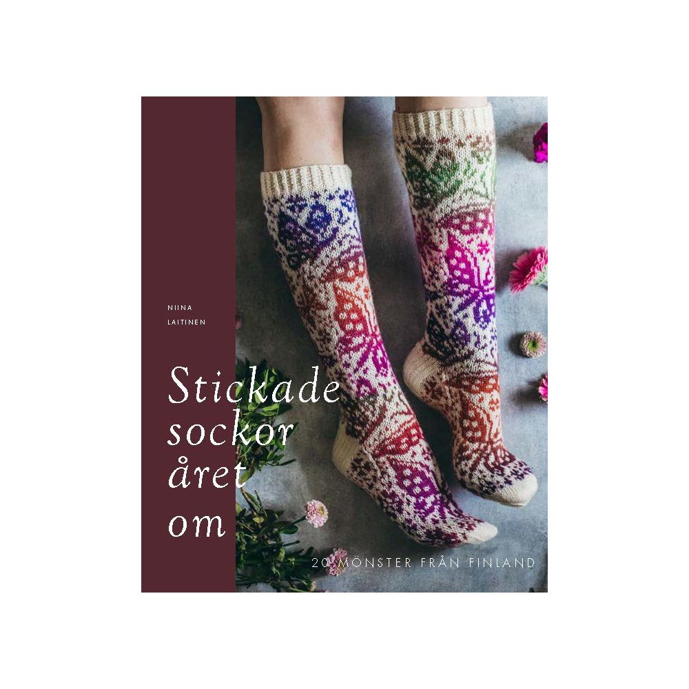 Niina Laitinen Stickade sockor året om : 20 mönster från Finland (inbunden)